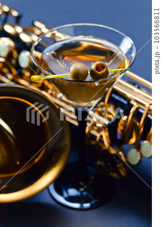martini and sax martini and sax 103566811