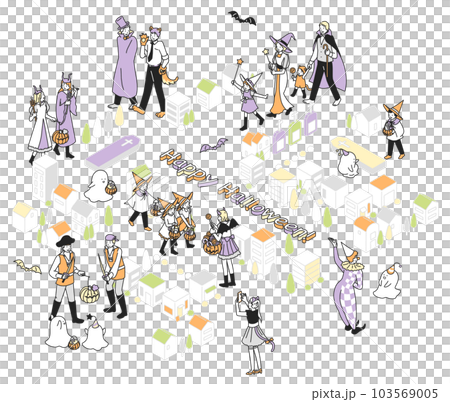 ハロウィーンのイメージ 103569005