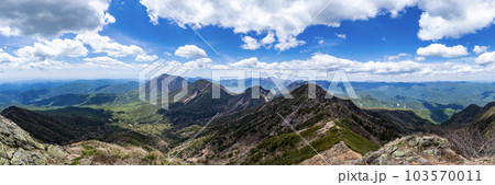 女峰山　山頂からのパノラマ展望 103570011