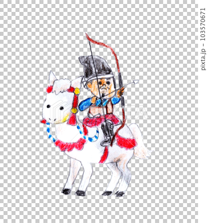那須与一 手描き人物カット 那須与一 手描き人物カット 103570671