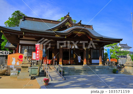 【兵庫県】晴天の赤穂大石神社（赤穂城） 103571159