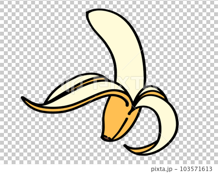 peeled banana 插圖 103571613