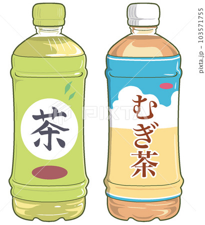 緑茶・麦茶のペットボトル【飲料・むぎちゃ・煎茶・飲み物】 緑茶・麦茶のペットボトル【飲料・むぎちゃ・煎茶・飲み物】 103571755