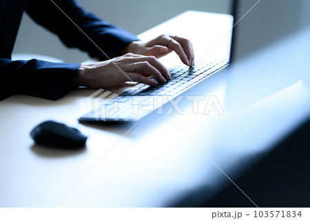 デスクワークの女性 デスクワークの女性 103571834