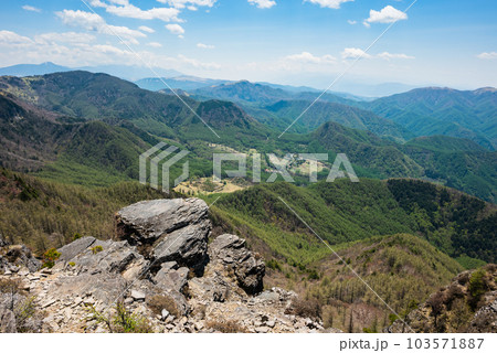 王ヶ鼻突端より崖下の絶景を望む【美ヶ原高原】 王ヶ鼻突端より崖下の絶景を望む【美ヶ原高原】 103571887