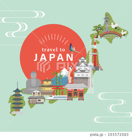 日本　観光名所 103572083