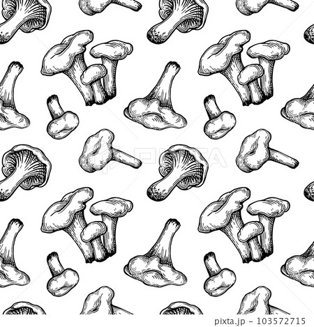 mushrooms seamless pattern mushrooms seamless pattern 103572715
