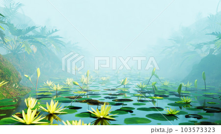 3D illustration Background for advertising and wallpaper in travel and adventure scene. 3D rendering in decorative concept. 3D illustration Background for advertising and wallpaper in travel and adventure scene. 3D rendering in decorative concept. 103573323