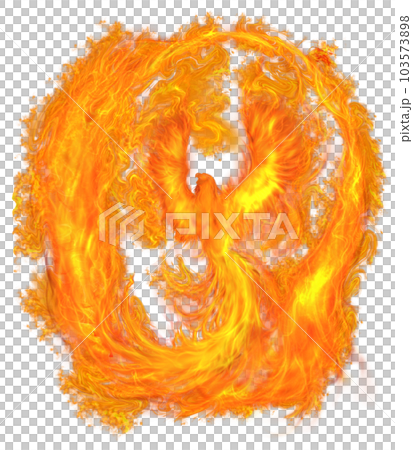 燃え盛るフェニックス 103573898