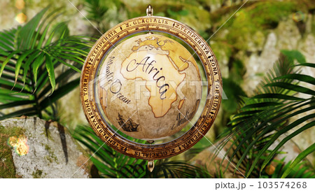 3D illustration Background for advertising and wallpaper in travel and adventure scene. 3D rendering in decorative concept. 103574268