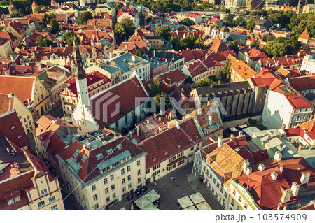 Aerial View of Tallinn Aerial View of Tallinn 103574909