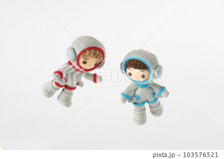 あみぐるみ人形　宇宙飛行士イメージ 103576521