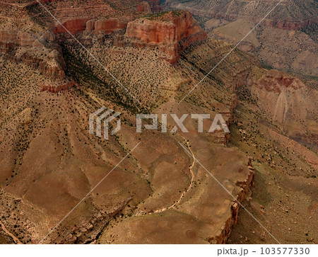 Aerial View Grand Canyon Arizona Aerial View Grand Canyon Arizona 103577330