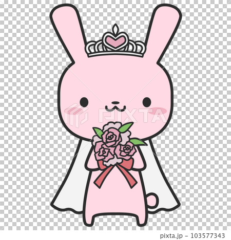 花嫁なウサギさん 103577343