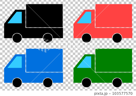 物流運輸貨物卡車示意圖 103577570