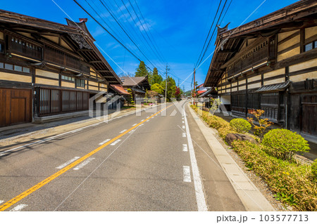 長野県　辰野町　旧中山道　小野宿 103577713