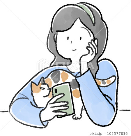 邪魔する猫 103577856