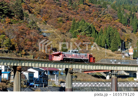 大糸線 小滝ー平岩 JR西日本 DD15-11(富山) 大糸線 小滝ー平岩 JR西日本 DD15-11(富山) 103579120