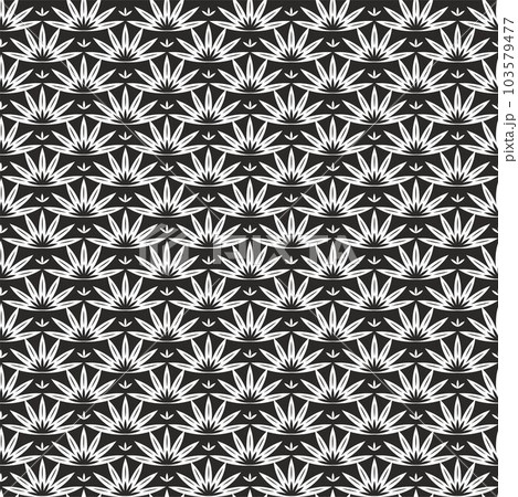 Seamless pattern with abstract flowers. Seamless pattern with abstract flowers. 103579477