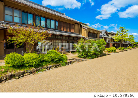 長野県 東御市 北国街道 海野宿の町並み 長野県 東御市 北国街道 海野宿の町並み 103579566
