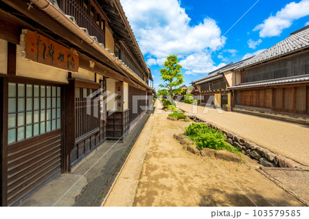 長野県 東御市 北国街道 海野宿の町並み 長野県 東御市 北国街道 海野宿の町並み 103579585