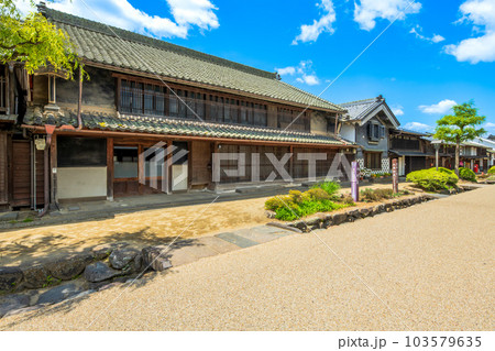 長野県 東御市 北国街道 海野宿の町並み 長野県 東御市 北国街道 海野宿の町並み 103579635