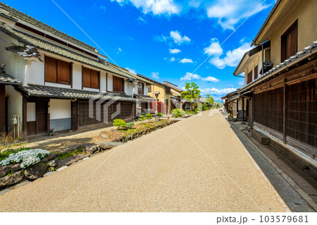 長野県 東御市 北国街道 海野宿の町並み 長野県 東御市 北国街道 海野宿の町並み 103579681
