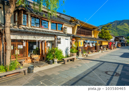 長野県 上田市 北国街道 上田宿の町並み 長野県 上田市 北国街道 上田宿の町並み 103580465