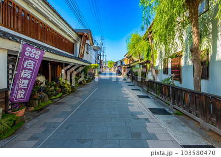 長野県 上田市 北国街道 上田宿の町並み 長野県 上田市 北国街道 上田宿の町並み 103580470