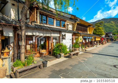 長野県 上田市 北国街道 上田宿の町並み 長野県 上田市 北国街道 上田宿の町並み 103580510