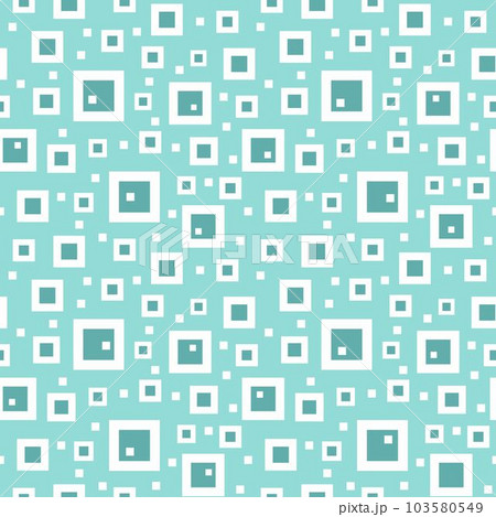Geometric seamless pattern with squares. 103580549