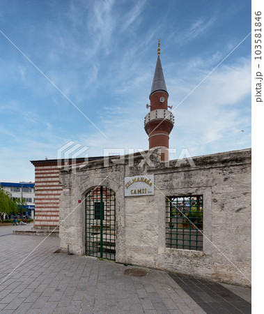 Selman Aga Mosque, an ottoman era historical mosque located in Mimar Sinan neighborhood, Uskudar Istanbul, Turkiye 103581846