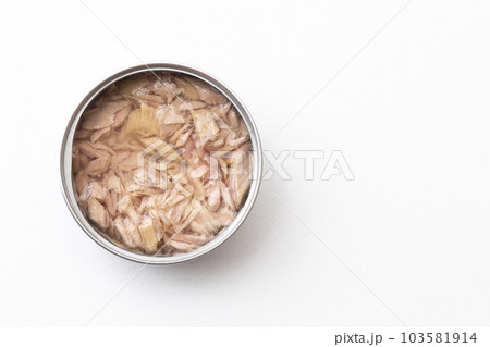 ツナ缶 白バック ツナ缶 白バック 103581914