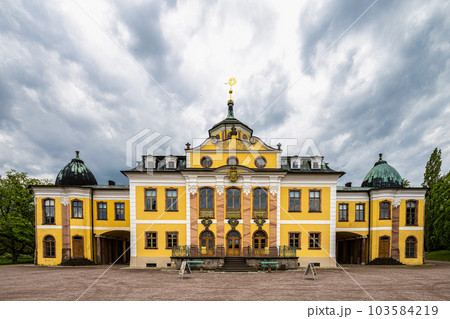 Castle Belvedere near Weimar Thuringia Germany is a elegant summer residence dating from 18th century. Castle Belvedere near Weimar Thuringia Germany is a elegant summer residence dating from 18th century. 103584219