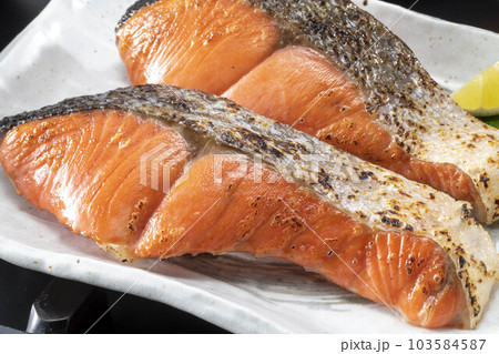 美味しい焼き鮭 美味しい焼き鮭 103584587