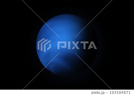 Neptune in the space. 103584871