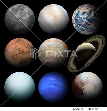 Isolated set of planets in the Solar system. 103584882