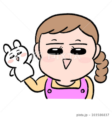 女性保育士 103586837