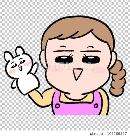 女性保育士 103586837