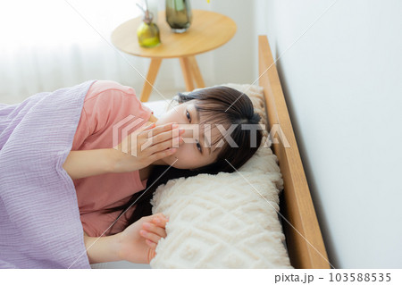 ベッドルームの女性 ベッドルームの女性 103588535