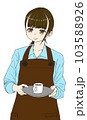 カフェの店員 103588926