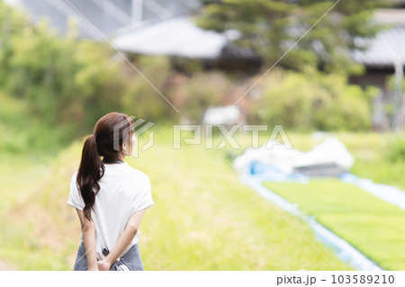 田舎暮らし 女性 田舎暮らし 女性 103589210