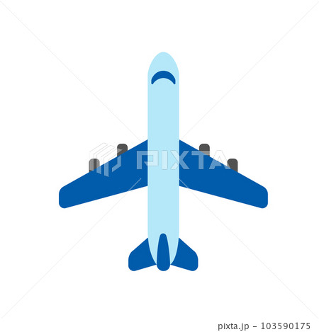 飛行機・空港・飛行場マーク　ベクターアイコンイラスト (ピクトグラム) 103590175