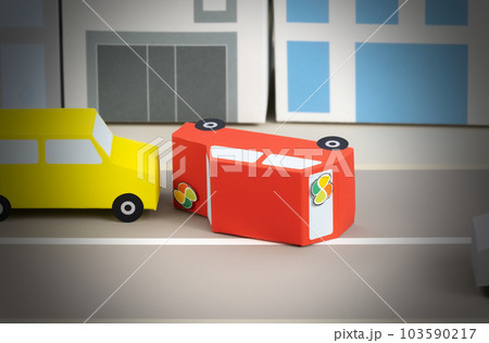 ペーパークラフト　イメージ　高齢ドライバー 103590217