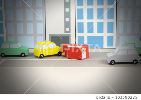 ペーパークラフト　イメージ　高齢ドライバー 103590225