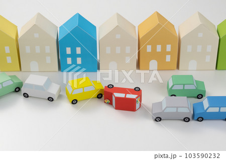 ペーパークラフト　イメージ　高齢ドライバー 103590232