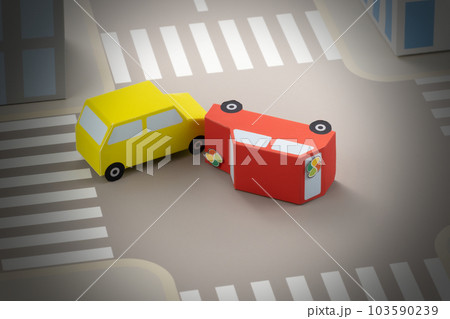 ペーパークラフト　イメージ　高齢ドライバー 103590239