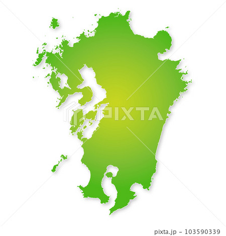 九州地図 103590339