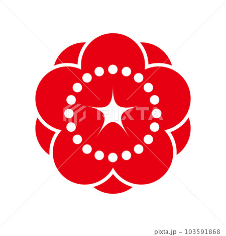 梅の花のベクターイラストアイコン 103591868