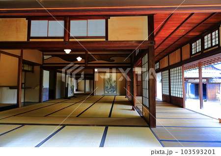 【岡山県】旧野崎家住宅の表書院 103593201